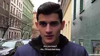 Dabbler gay be useful to pay cumshot - CZECH HUNTER 525